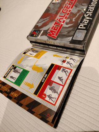 Videojuego Metal Gear Solid Playstation