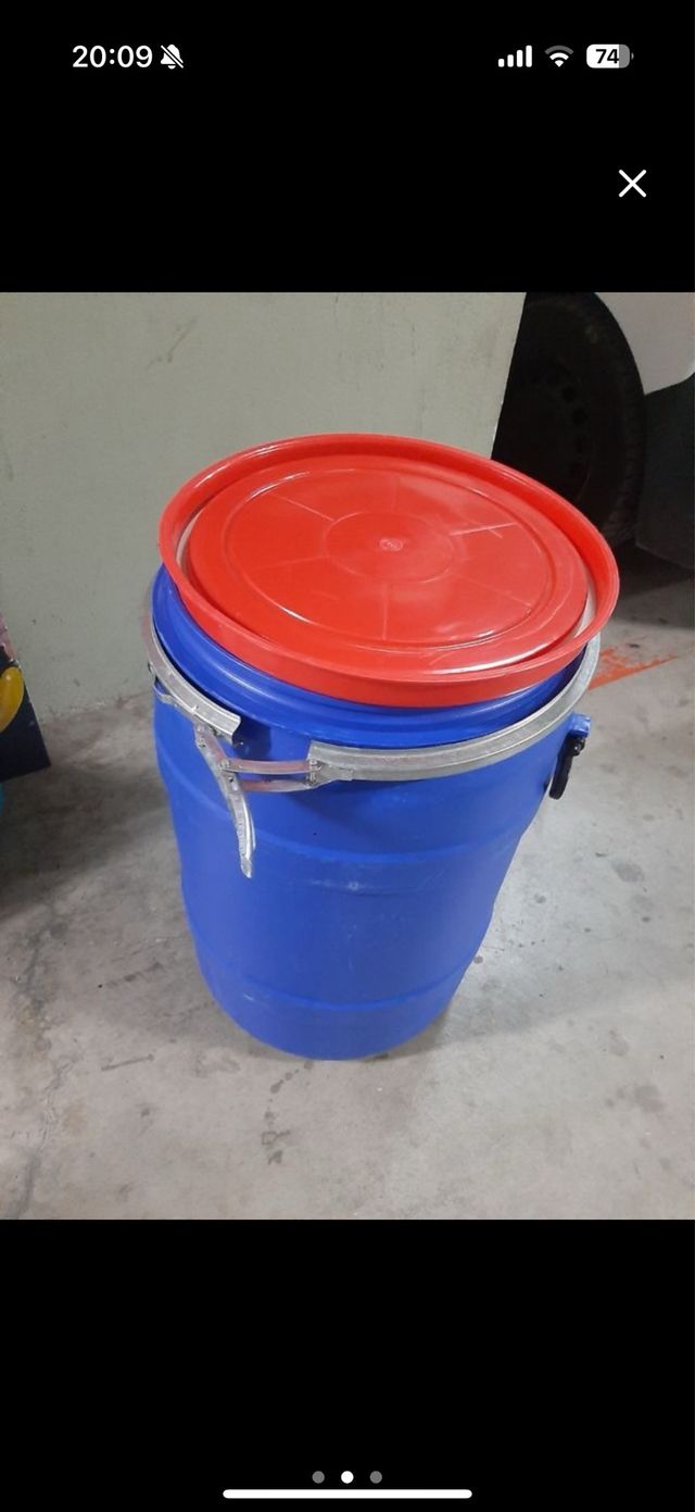 Bidón plástico 100 L