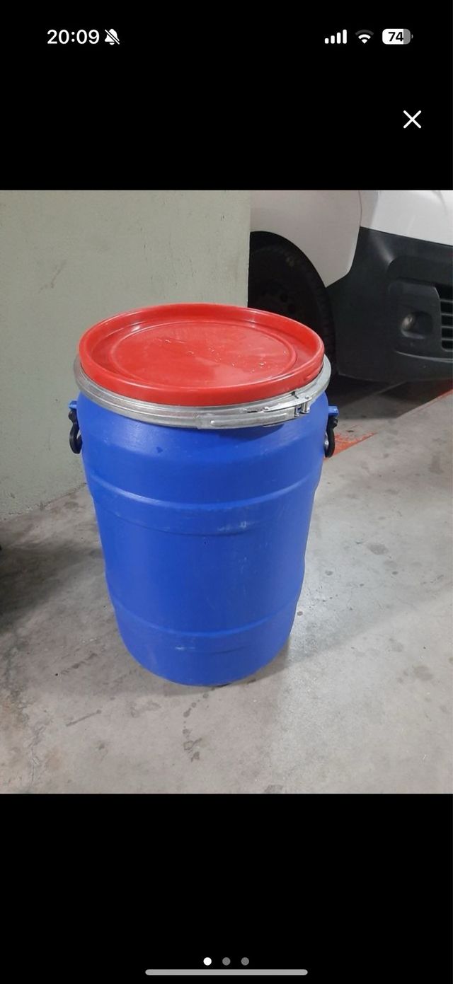 Bidón plástico 100 L