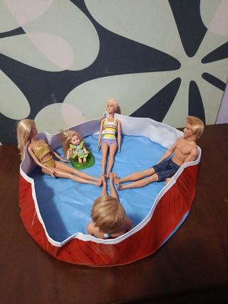 Barbie Ken Set Picnic Spiaggia Ombrellone