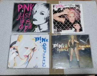 LOTES CD SINGLE NIRVANA AMARAL WESTLIFE NARCO PINK