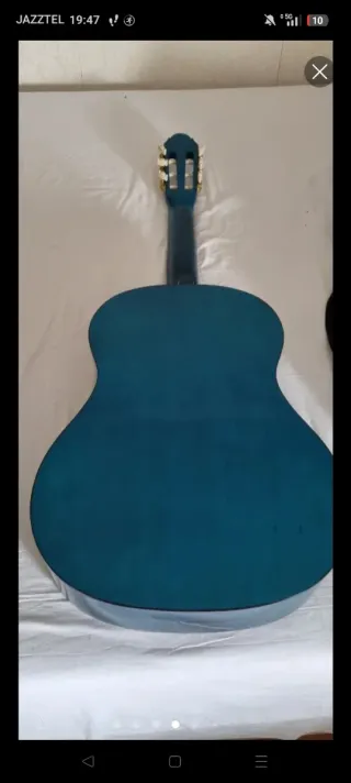 Guitarra Clásica Azul para Niño/Adolescente