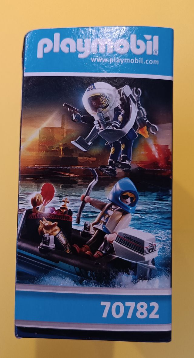 PLAYMOBIL 70782 POLICÍA Y LADRÓN DE ARTE