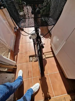 Bicicleta Paseo Negra Btwin