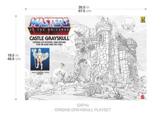 MASTERS OF THE UNIVERSE CASTELLO DI GRAYSKUL