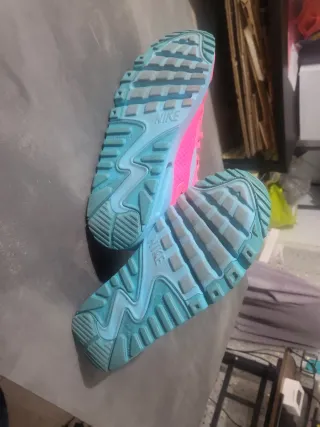 Nike Air Max Talla 38 Rosa y Azul