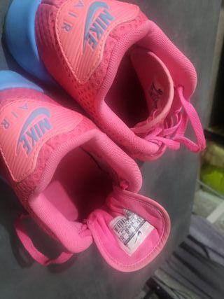 Nike Air Max Talla 38 Rosa y Azul