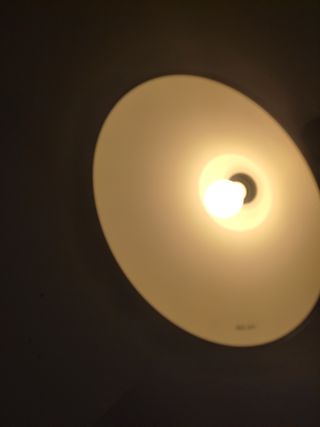 Lampara estilo industrial plateada