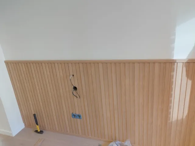 Carpintero montaje de tarima