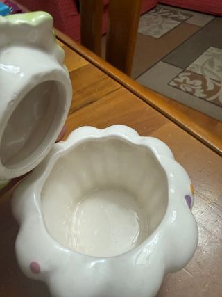 Portabiscotti Ceramica Natalizio