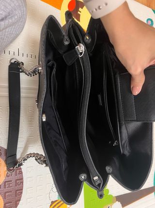 Bolso Guess Negro Mujer poco uso