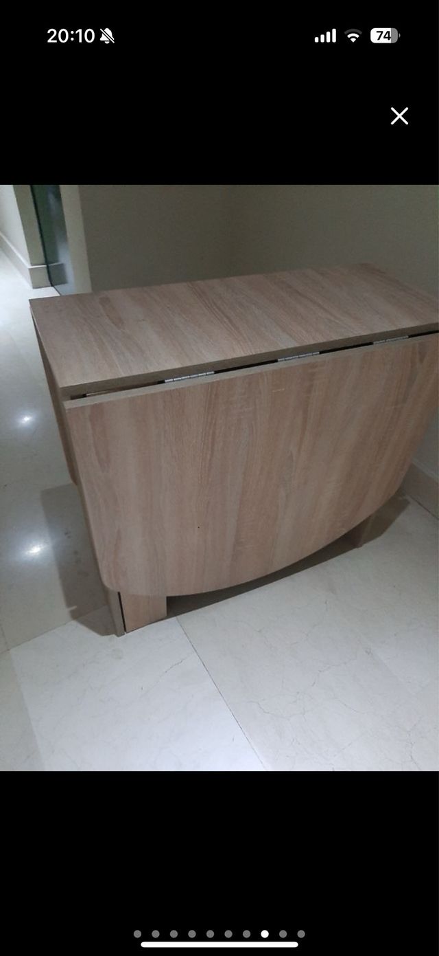 Tavolo pieghevole in legno