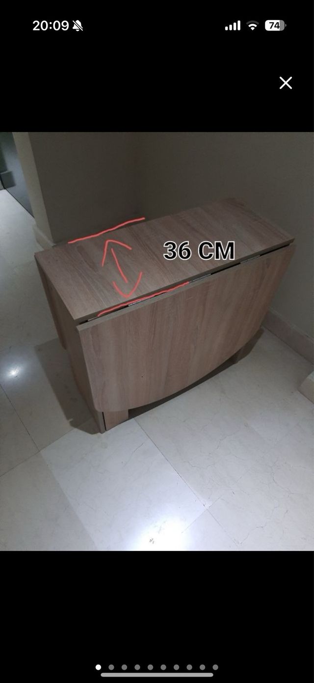 Tavolo pieghevole in legno