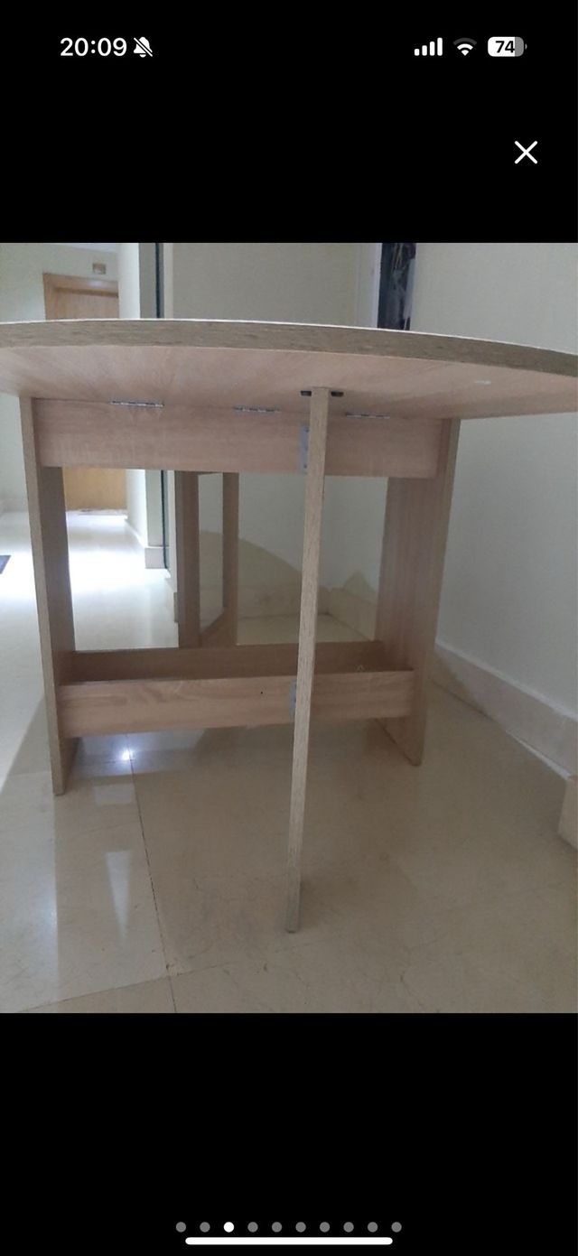 Tavolo pieghevole in legno