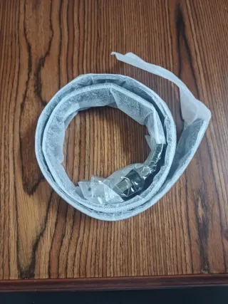 Cinturón Prada Negro Triángulo Logo