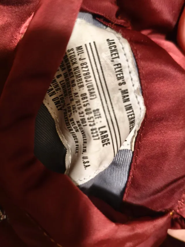 Bomber rosso Alpha Industries x Dr. Martens