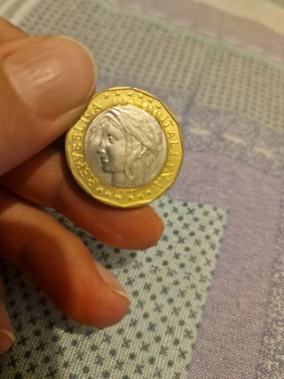 100 Lire Europa errore stampa