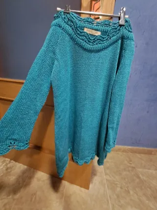 Jersey premamá azul turquesa