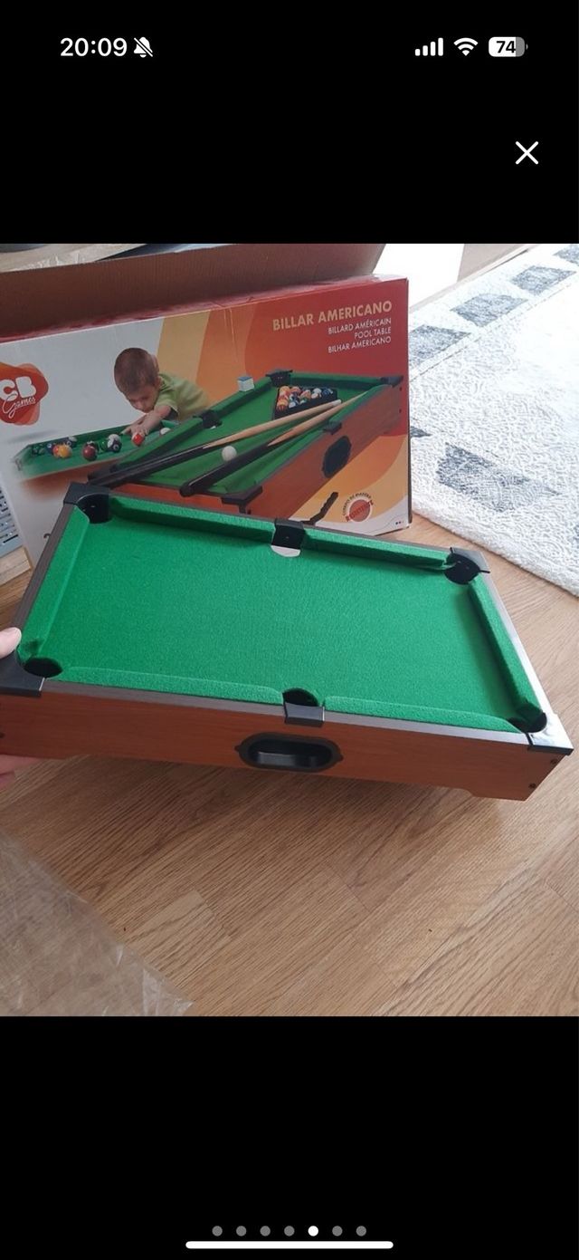 Tavolo da biliardo americano per bambini