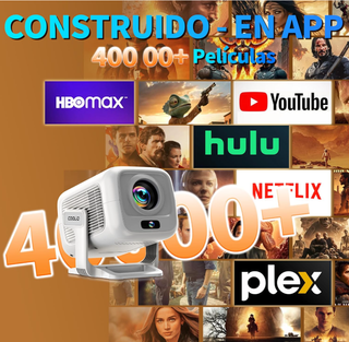 Proyector COOLID 1080P Nativo WiFi 6