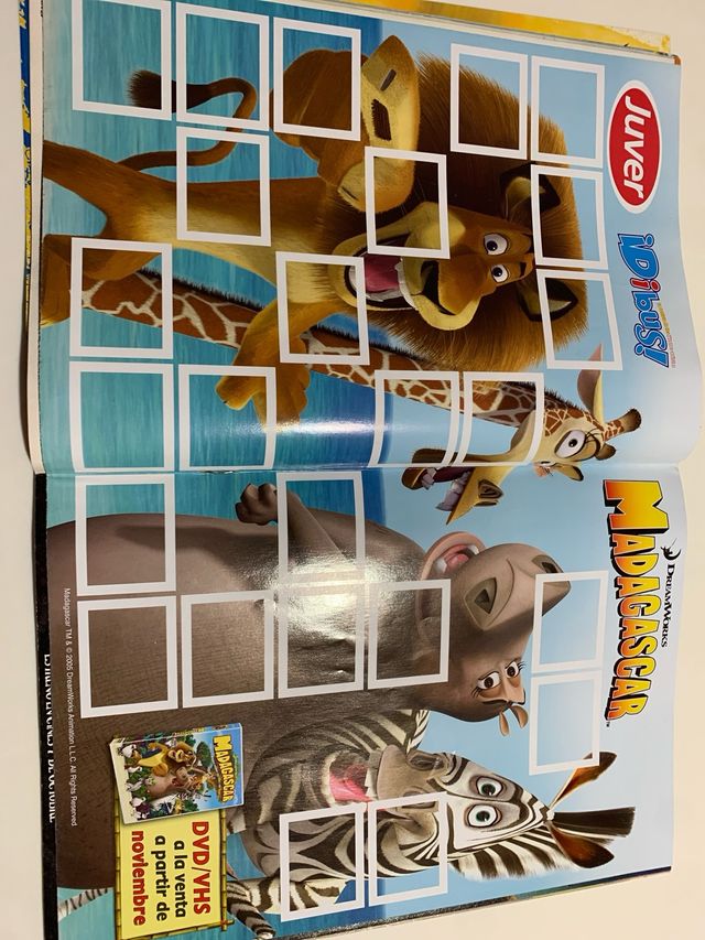 Colección Completa Madagascar Juver