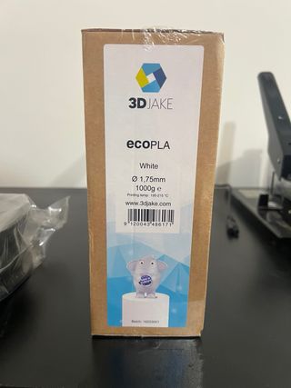 Filamento 3DJAKE ecoPLA Silver + nero + 1.75mm 1kg