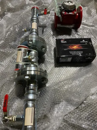 Kit de contador energía, contador agua y válvula