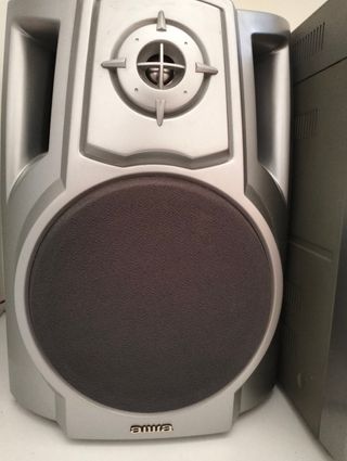 Minicadena Aiwa NSX-5222 Plata