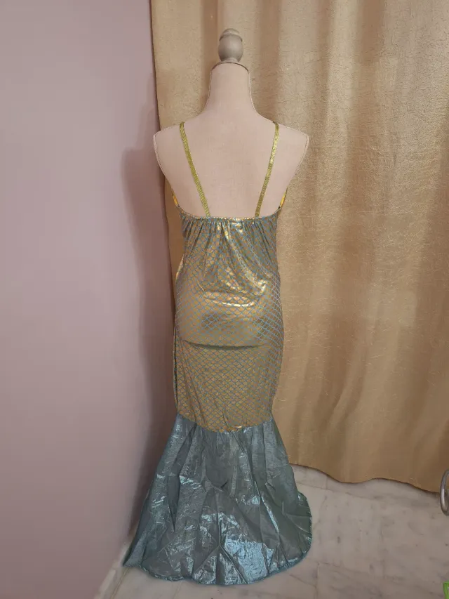 Disfraz Sirena Carnaval Halloween Aquawoman Ariel