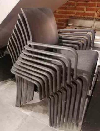 Silla de Plástico para Terraza