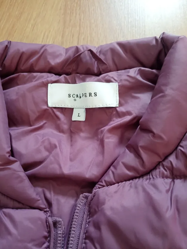 Chaleco Scalpers granate Mujer