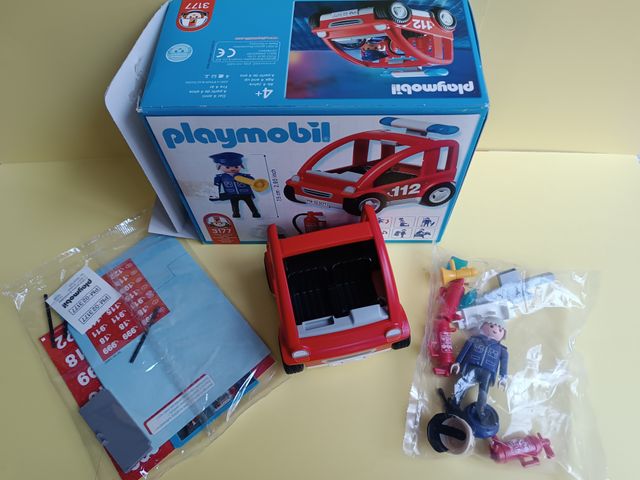 PLAYMOBIL 3177 COCHE DE BOMBEROS DE 2001
