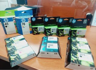 Cartuchos HP Nuevos 45, 78, 935XL, 953XL, 300, 304