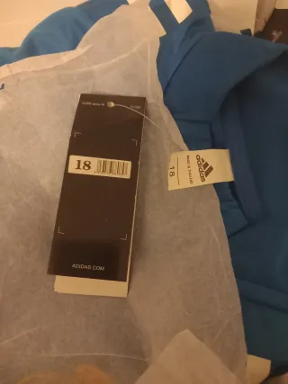 Chándal Real Madrid 25/26 niño Adidas azul