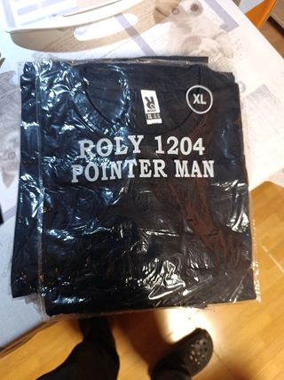 Camiseta Roly Manga Larga Azul Marino Talla XL