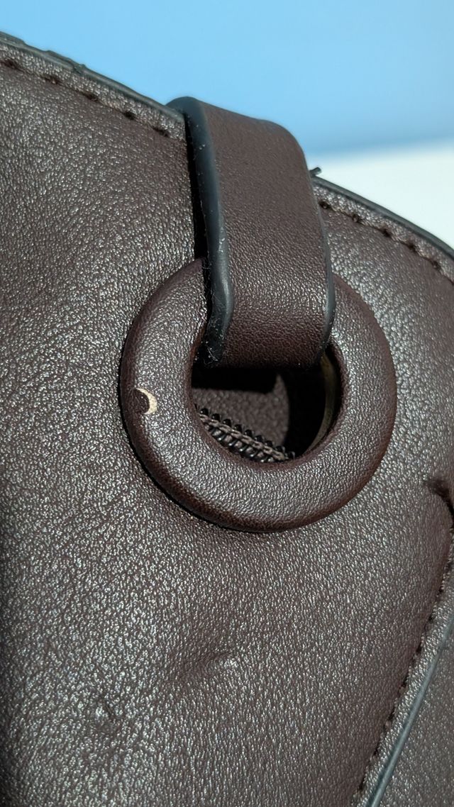 Borsa Pierre Cardin in ecopelle marrone