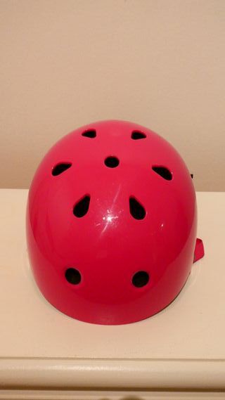 Casco rosa infantil Oxelo Talla M (55-58 cm)