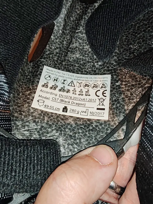 Casco bici Crazy Safety Dinosaurio