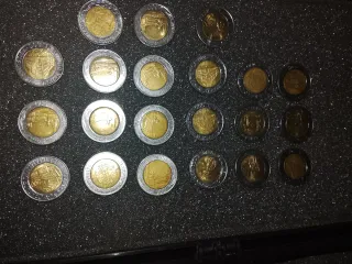 21 Monete da 500 Lire