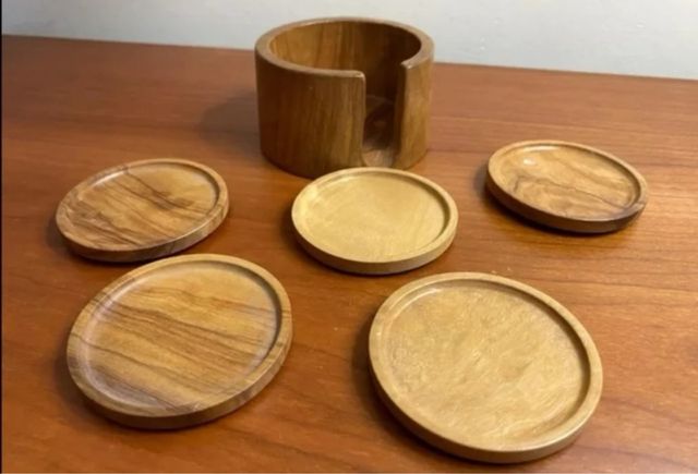 Set de Posavasos de Madera
