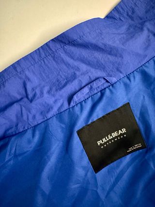 Chaqueta Chándal Pull & Bear S Negro Vintage