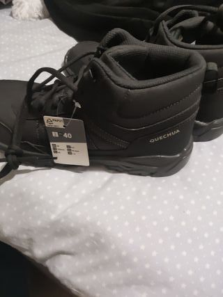 Botas de nieve Quechua negras Talla 40