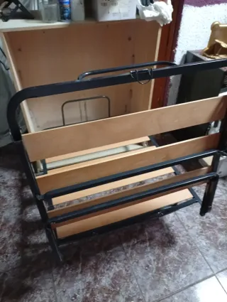 Mueble Cama Abatible Madera de 80x180cm.