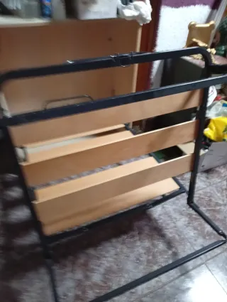 Mueble Cama Abatible Madera de 80x180cm.