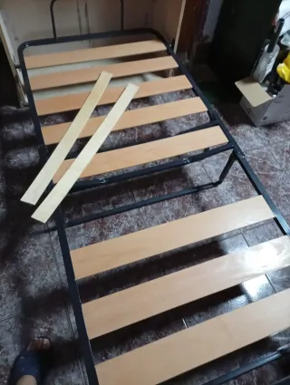 Mueble Cama Abatible Madera de 80x180cm.