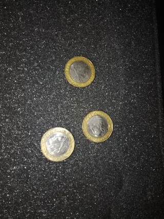 3 Monete da 1000 Lire Una con errore di conio