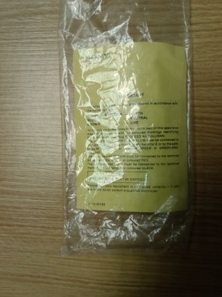 Cable de extensión eléctrica