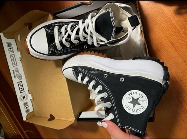 Converse plataforma talla 37 poco uso