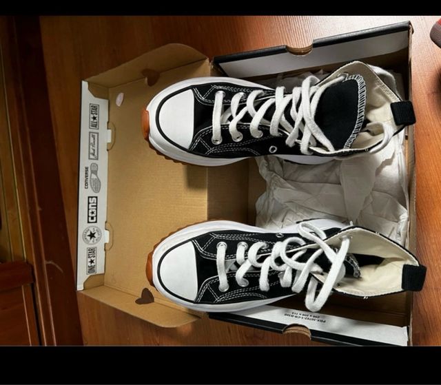 Converse plataforma talla 37 poco uso