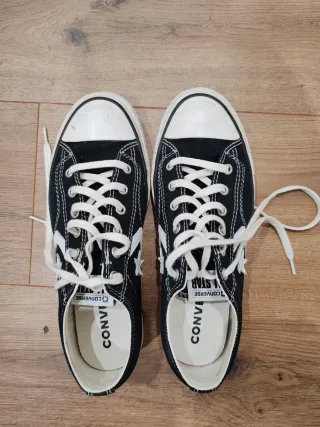 Converse All Star Negras Talla 39